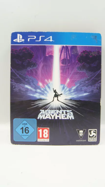 AGENTS OF MAYHEM NA PS4 STEELBOOK