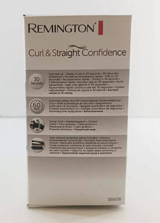 PROSTOWNICA REMINGTON CURL & STRAIGHT CONFIDENCE S6606