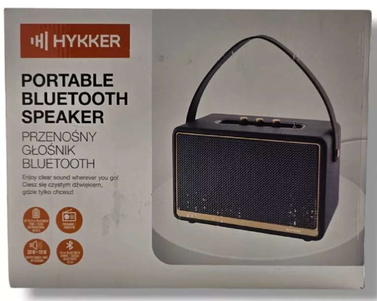 GŁOŚNIK RETRO HYKKER 30W
