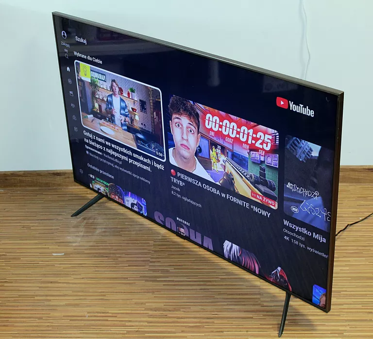 TELEWIZOR SAMSUNG UHD 4K SMART TV 55 TU 7172