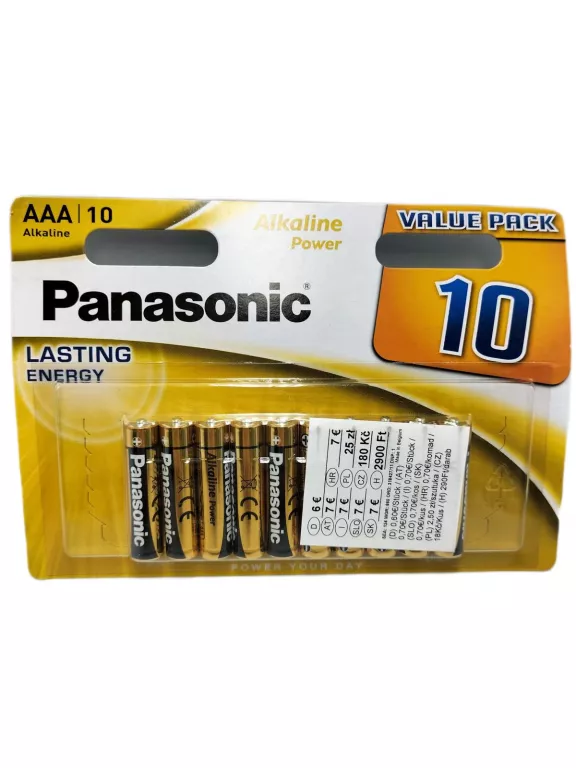 BATERIE PANASONIC AAA 10SZT