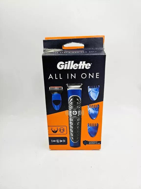 MASZYNKA DO GOLENIA GILLETTE ALL IN ONE PROGLIDE GILLETTE STYLER 4W1