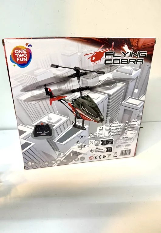 ZABAWKA ONE TWO FUN HELIKOPTER ZDALNIE STEROWANY