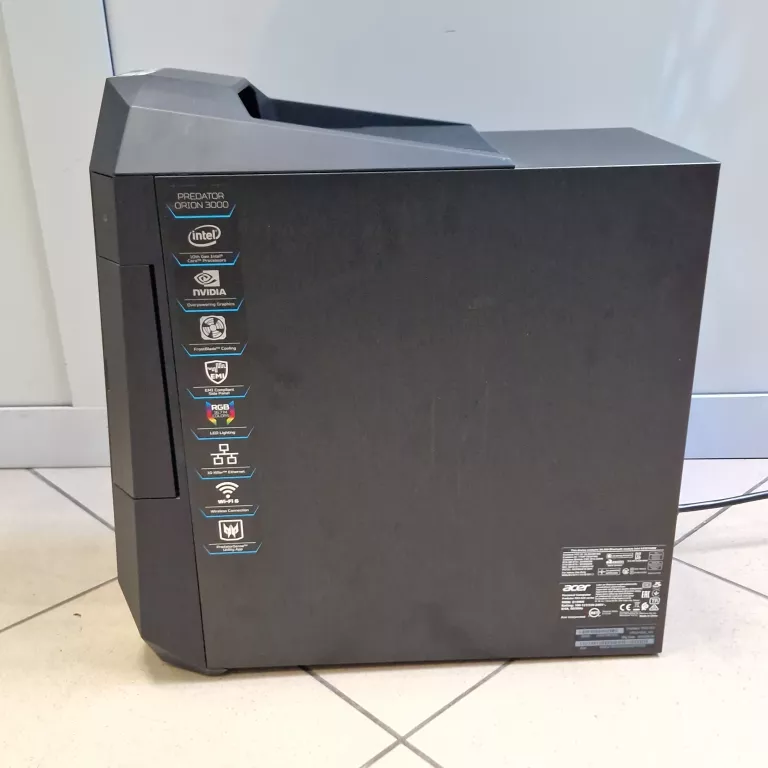 KOMPUTER STACJONARNY ACER PREDATOR ORION 3000/I7-10700/16GB/1TB RTX2060