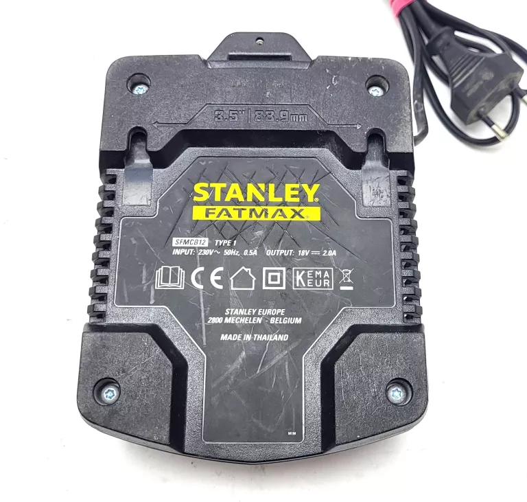 MŁOTOWIERTARKA STANLEY FATMAX SFMCH900 (BATERIA, ŁADOWARKA, WALIZKA)