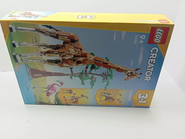 LEGO CREATOR 3W1 31150 DZIKIE ZWIERZĘTA Z SAFARI PREZENT