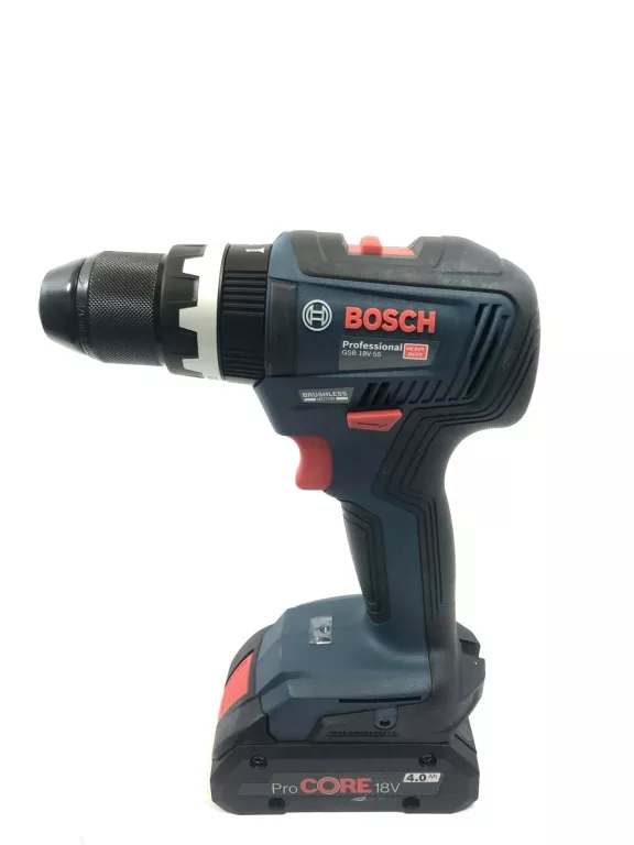 WIERTARKO WKRĘTARKA BOSCH GSB 18V-55 2X 4.0AH