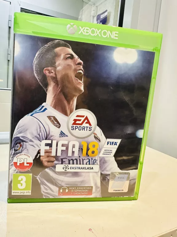 GRA XBOX ONE FIFA 18 EKSTRAKLASA PL