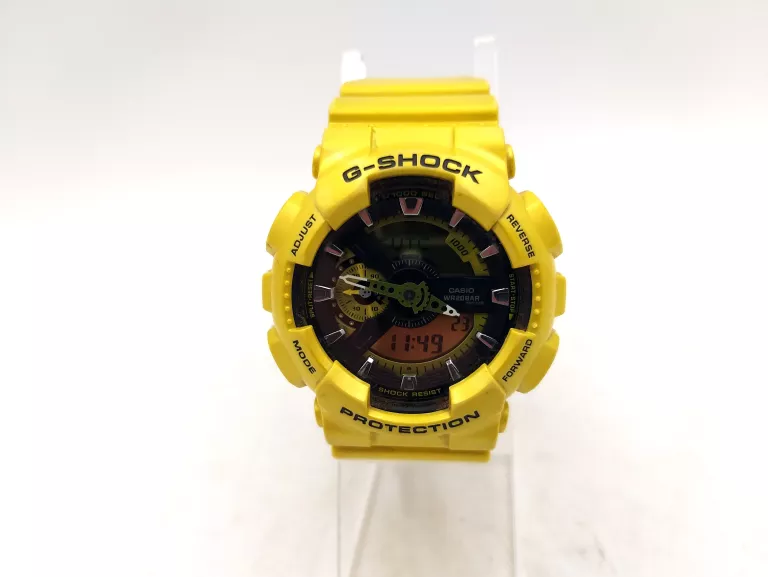 ZEGAREK CASIO G-SHOCK GA-110 NM ZÓŁTY