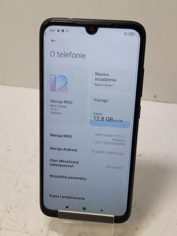 TELEFON XIAOMI REDMI NOTE 7 64GB