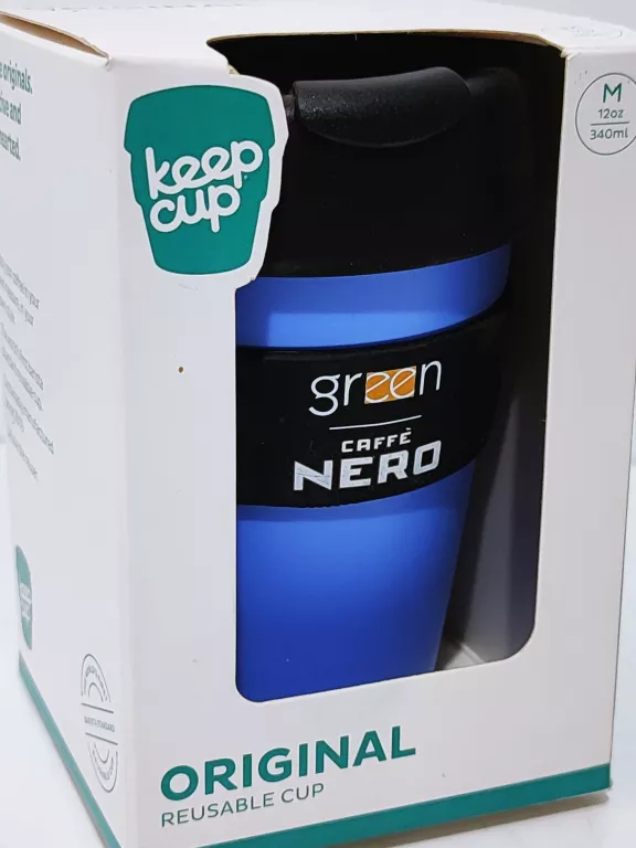KUBEK KEEPCUP GREEN CAFFE NERO M 340ML