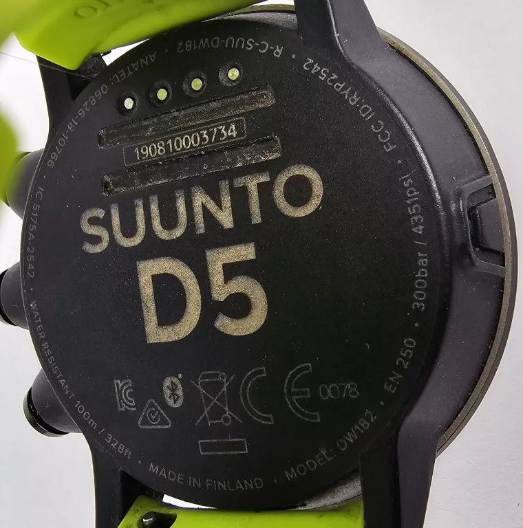 ZEGAREK SMARTWATCH SUUNTO DIVE D5 KOMPUTER NURKOWY