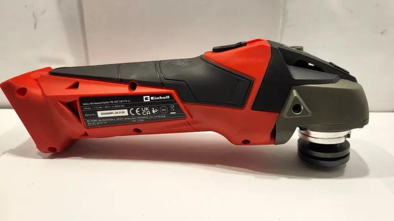 EINHELL SZLIFIERKA KĄTOWA AKUMULATOROWA TC-AG 18/115 LI KORPUS