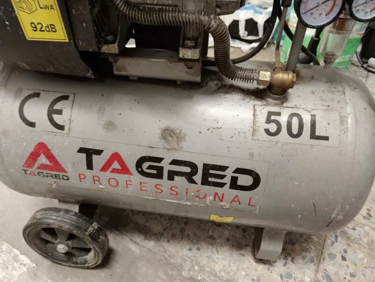 KOMPRESOR OLEJOWY SPRĘŻARKA TAGRED 50L V2 2 TŁOKI TA360