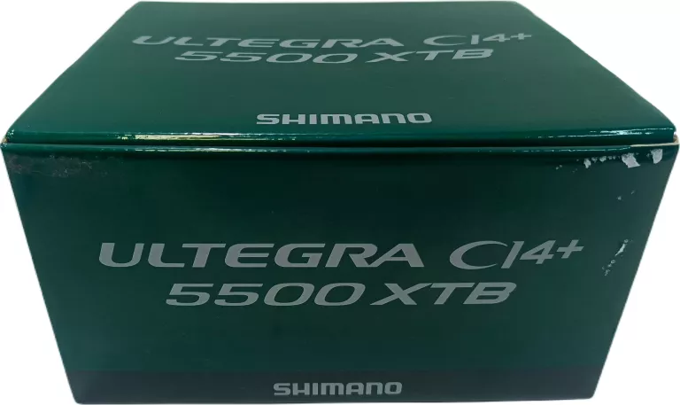 SHIMANO ULTEGRA CI4 + 5500 XTB KOŁOWROTEK KOMPLET, STAN IDEALNY