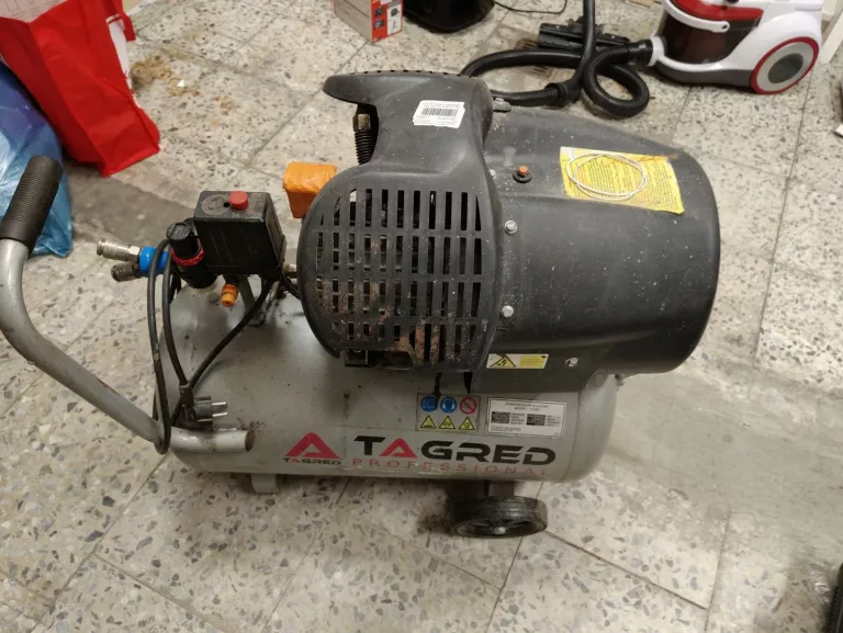 KOMPRESOR OLEJOWY SPRĘŻARKA TAGRED 50L V2 2 TŁOKI TA360