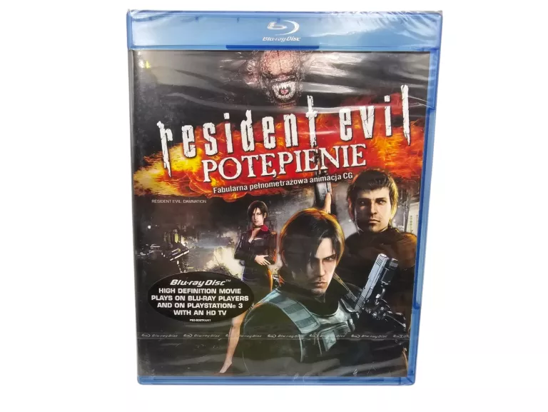 FILM BLU-RAY RESIDENT EVIL POTĘPIENIE DAMNATION