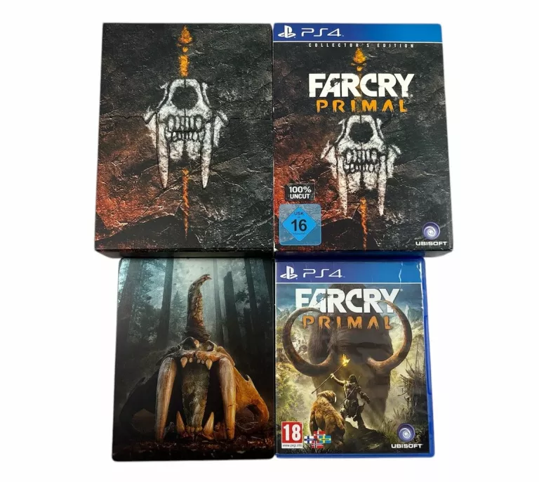 GRA FARCRY PRIMAL PL EDYCJA KOLEKCJONERSKA PS4