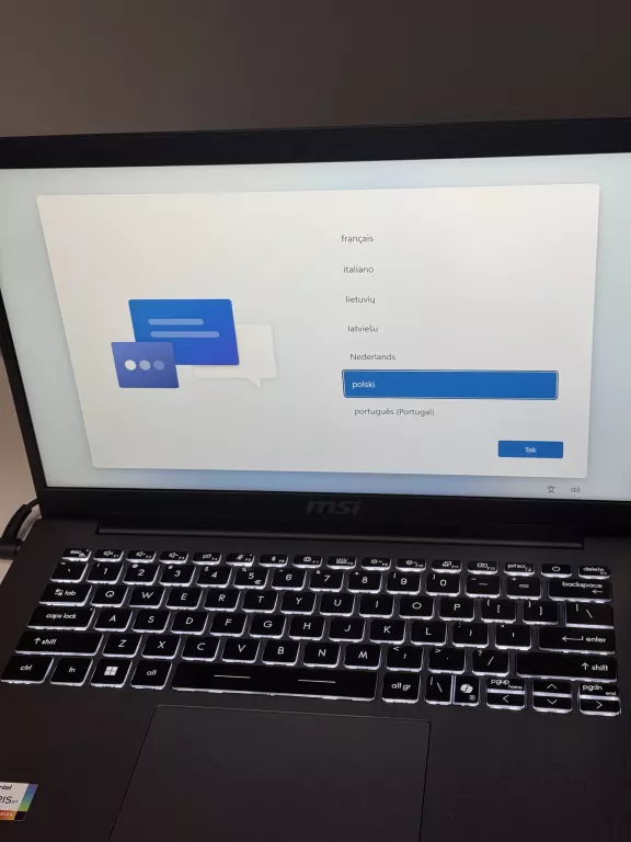 LAPTOP MSI MODERN 14 F13MG INTEL CORE I5-1335U, 14,0”, 16GB RAM, 512GB SSD