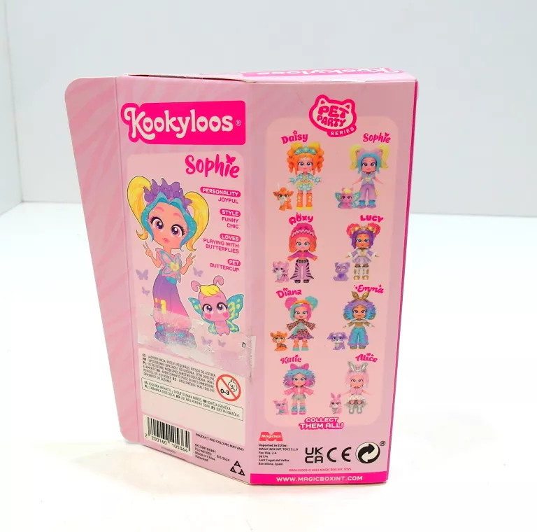 KOOKYLOOS SERIA 6 LALECZKA PET PARTY SOPHIE