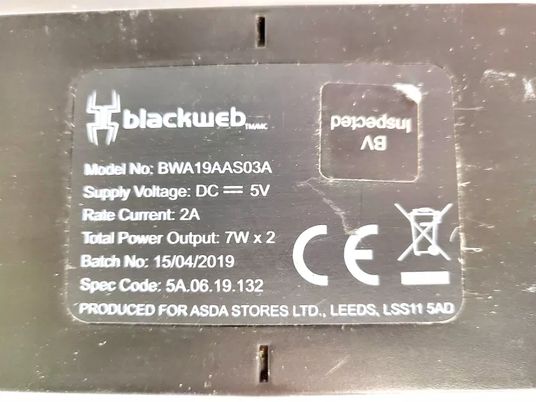 GŁOŚNIK BEZPRZEWODOWY BLACKWEB BWA19AAS03A