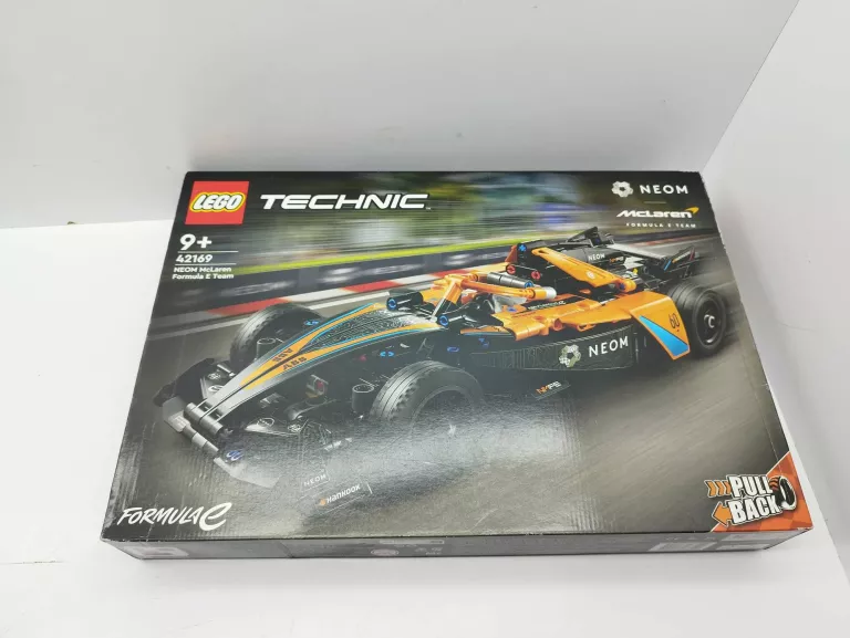 KLOCKI LEGO TECHNIC 42169 NEOM MCLAREN FORMULA E RACE CAR FORMUŁA F1