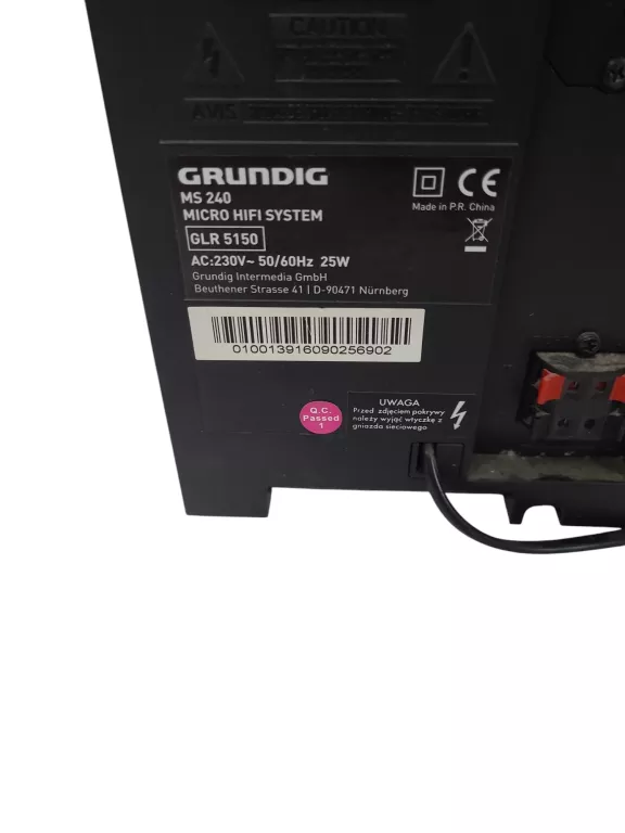 WIEŻA STEREO GRUNDIG MS 240 PILOT