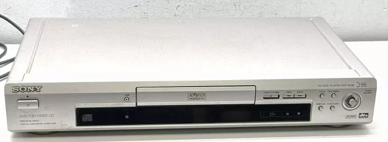 ODTWARZACZ SONY SREBRNY DVP - S336