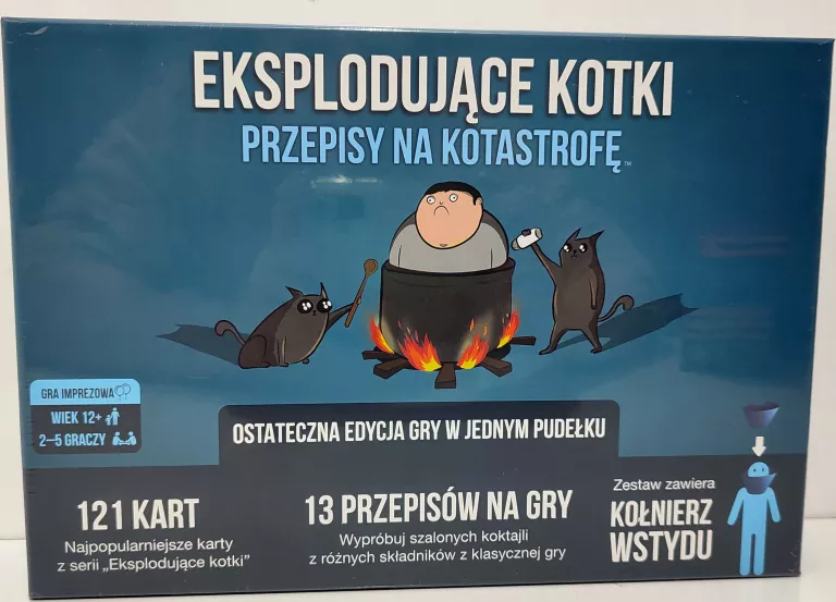 GRA EKSPLODUJĄCE KOTKI PRZEPISY NA KOTASTROFĘ