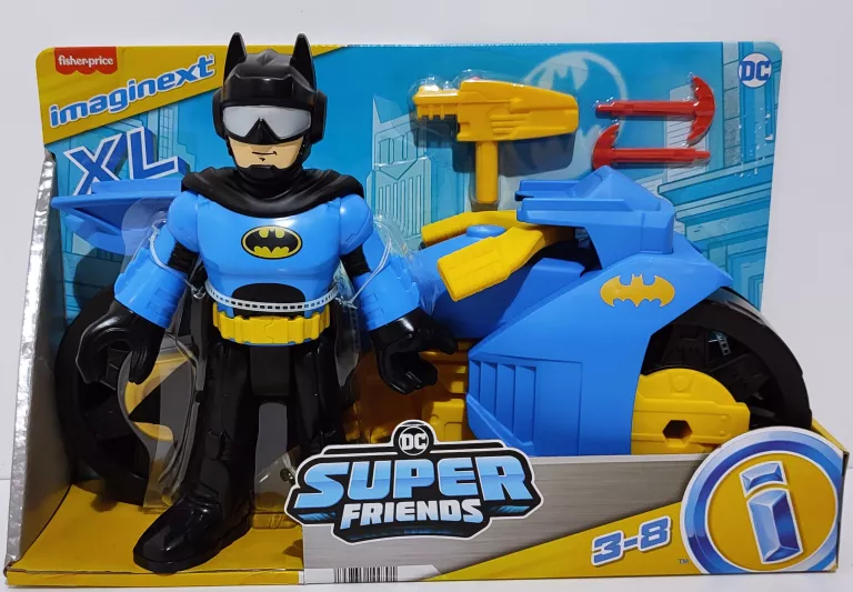 IMAGINEXT BATCYCLE MOTOCYKL BATMANA BATMAN NA MOTORZE