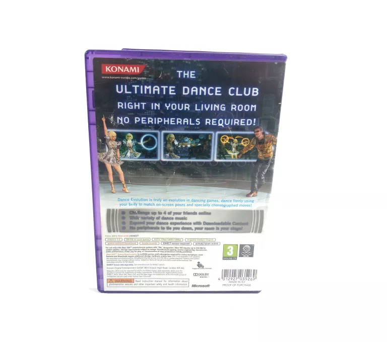 GRA XBOX360 DANCE EVOLUTION
