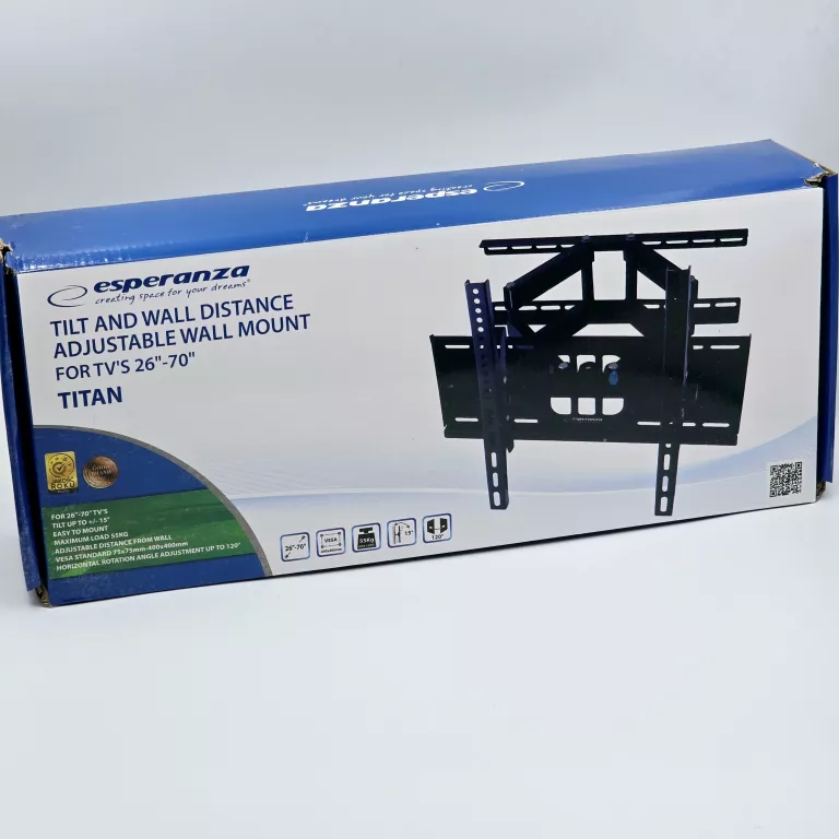 UCHWYT WIESZAK DO TELEWIZORA ESPERANZA TITAN 26"-70" ERW 012