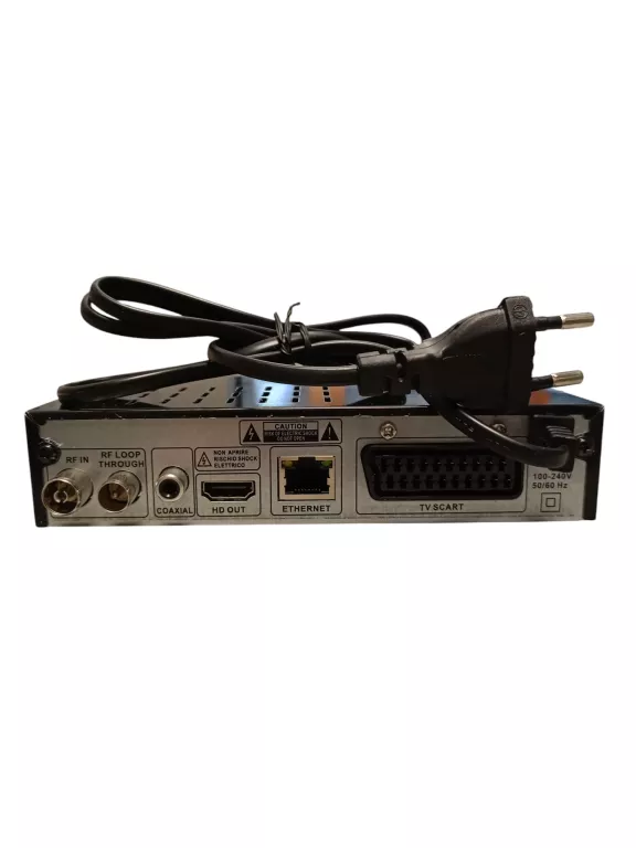 DEKODER TUNER CYFROWY TELEWIZJI TIMESHIFT PVR NAZIEMNEJ DVB-T2 H.265 USB
