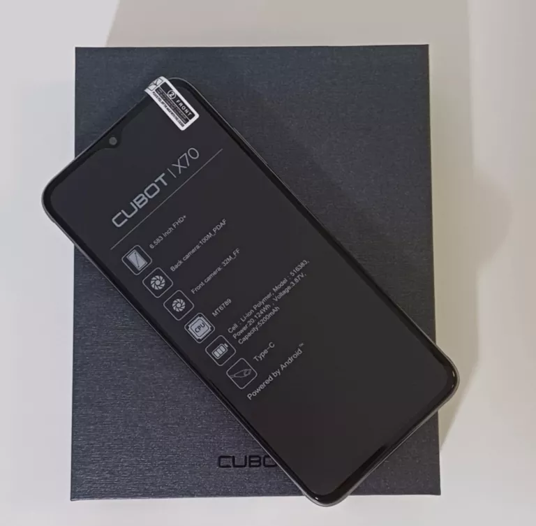 TELEFON CUBOT X70 865554060557964 [241129027]
