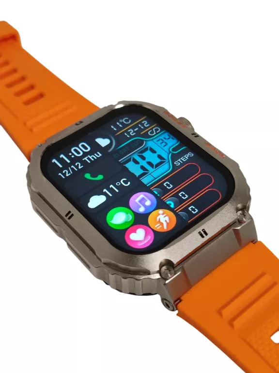 SMARTWATCH ZEGAREK MĘSKI ROZMOWY PL MENU K57 PRO WODOODPORNY