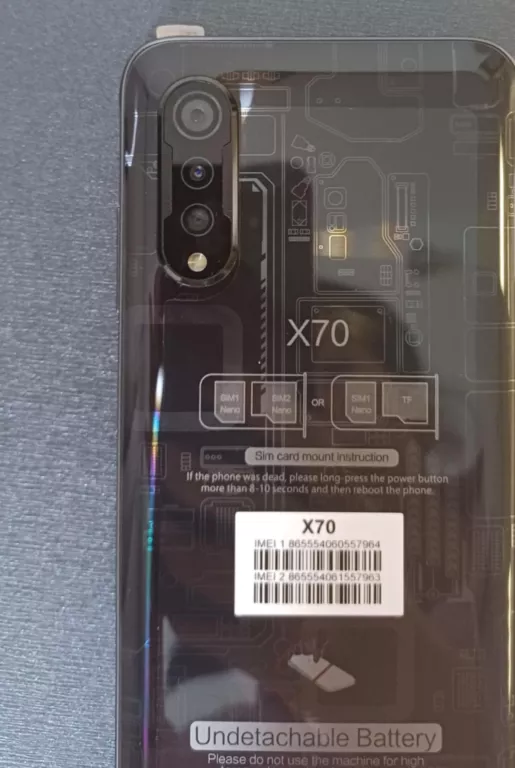 TELEFON CUBOT X70 865554060557964 [241129027]