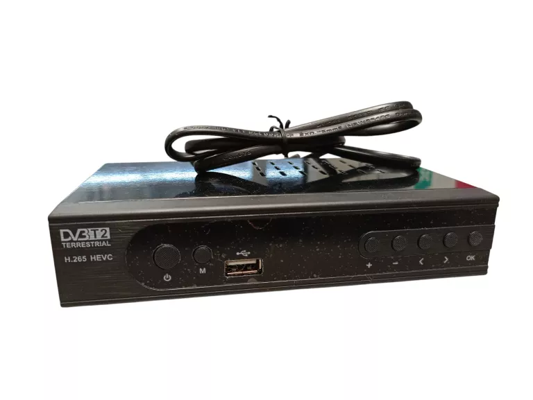 DEKODER TUNER CYFROWY TELEWIZJI TIMESHIFT PVR NAZIEMNEJ DVB-T2 H.265 USB