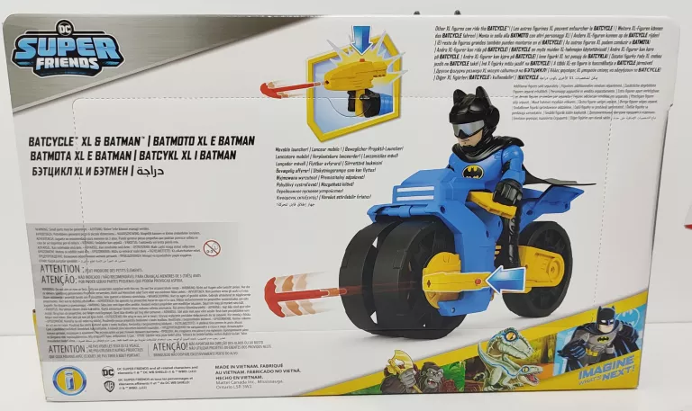 IMAGINEXT BATCYCLE MOTOCYKL BATMANA BATMAN NA MOTORZE