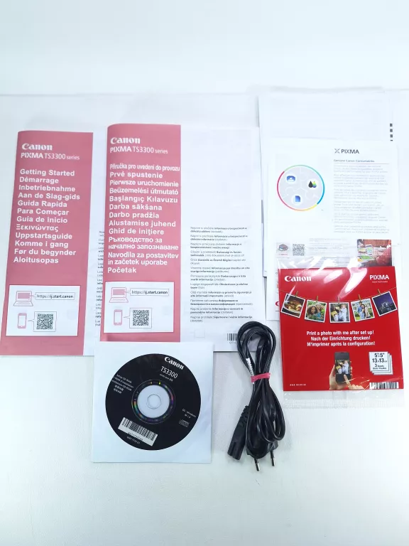 URZĄDZENIE WIELOFUNKCYJNE CANON PIXMA TS3355 + ZASILACZ