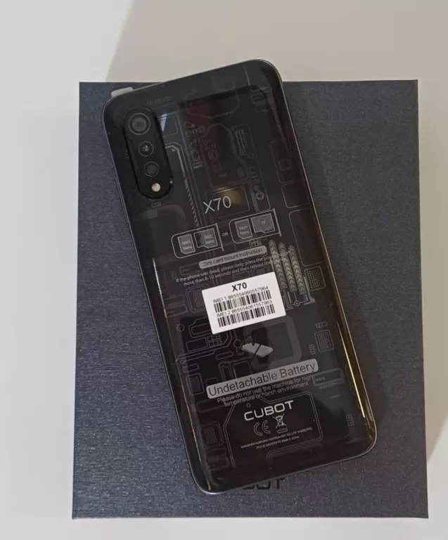 TELEFON CUBOT X70 865554060557964 [241129027]