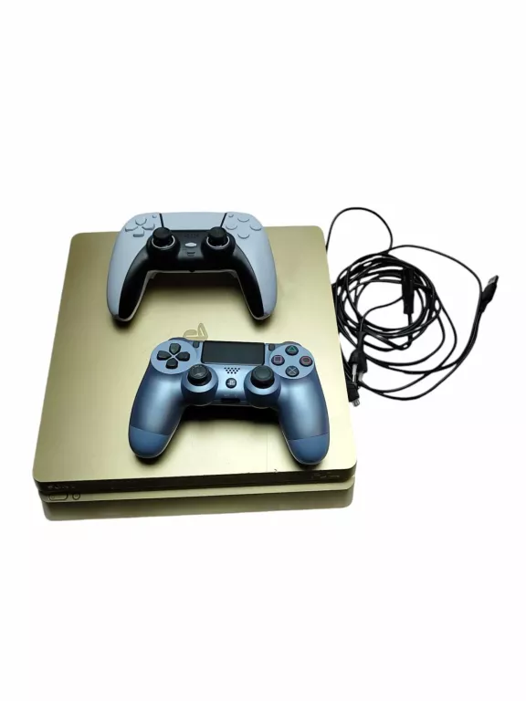 KONSOLA PS4 SLIM 500GB ZŁOTA LIMITED +2 PADY