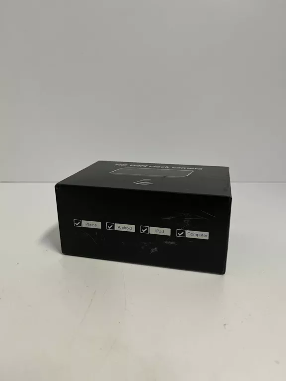 ZEGAR Z UKRYTA MINI KAMERA SZPIEGOWSKA WIFI BUDZIK
