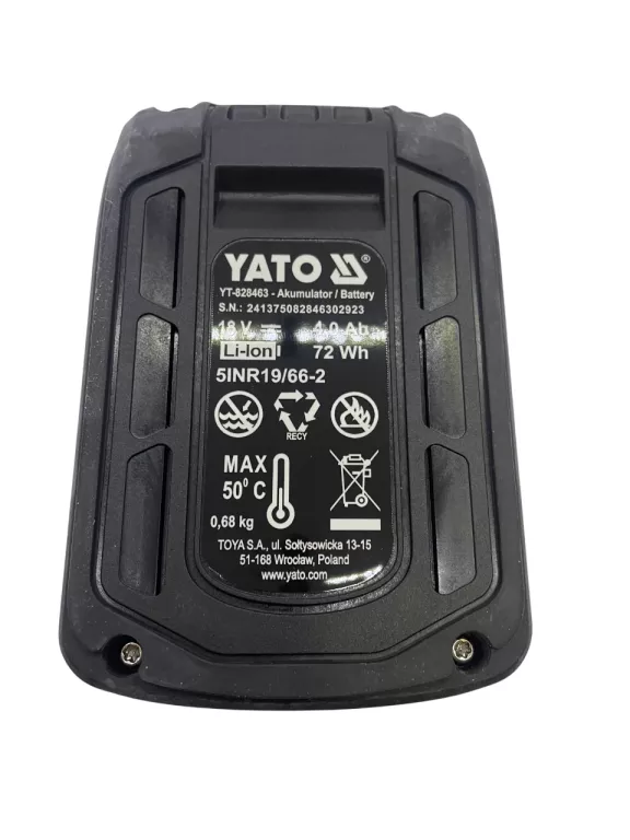 BATERIA YATO YT-828463 4A.H JAK NOWY