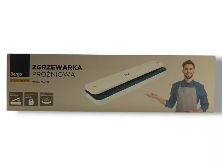 BERGO AK-3143 ZGRZEWARKA PRÓŻNIOWA