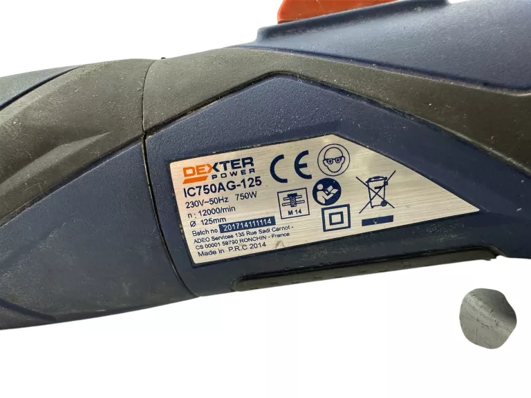 uzywana-szlifierka-katowa-dexter-power-ic750a-g-125-rodzaj-250123-1798302