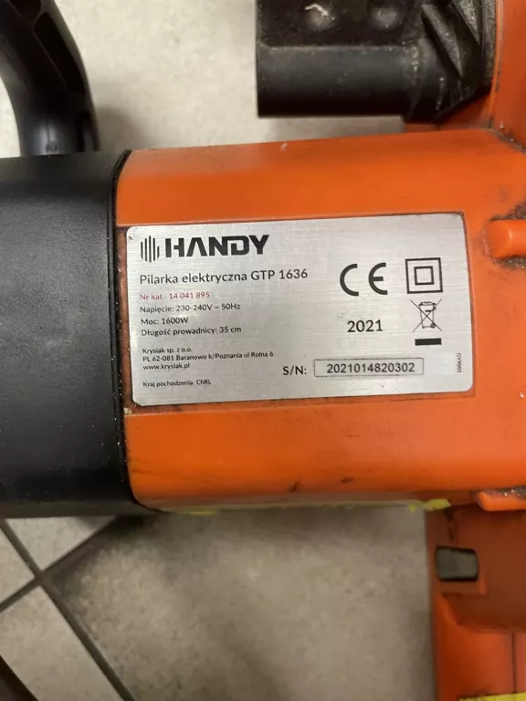 PILARKA ELEKTRYCZNA HANDY GTP1636