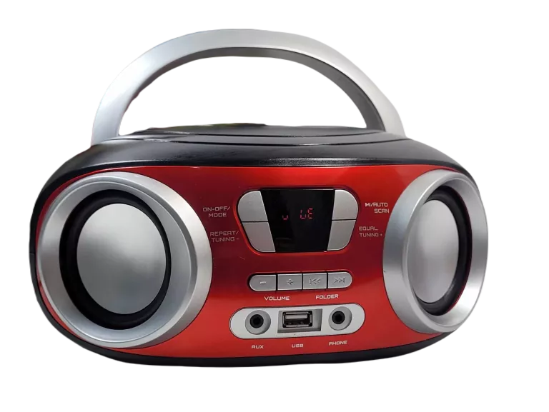RADIO KUCHENNE BLUETOOTH BOOMBOX MANTA USB AUX FM MODEL MM9210BT