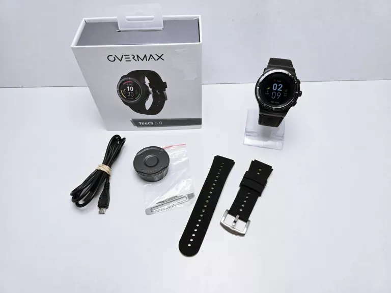 SMARTWATCH OVERMAX TOUCH 5.0 CZARNY KOMPLET