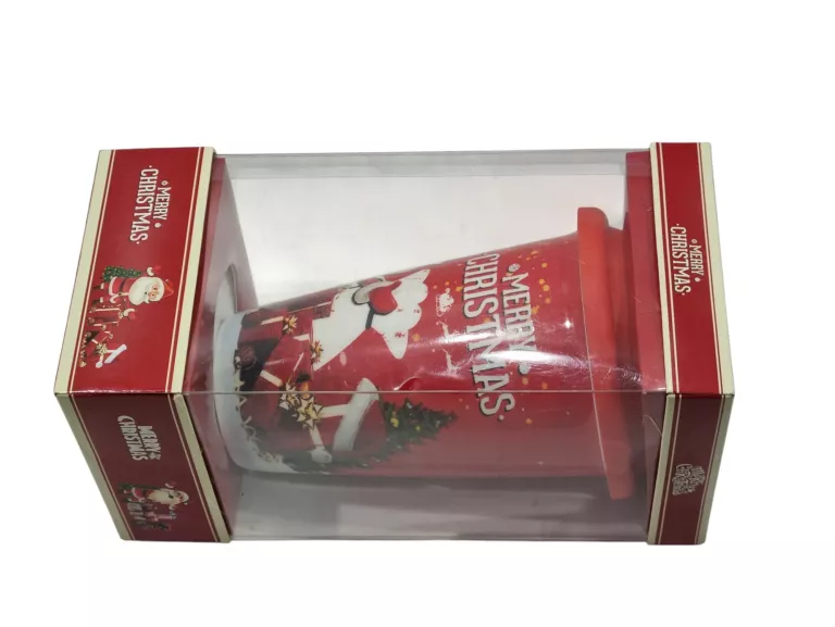 ŚWIĄTECZNY KUBEK TERMICZNY MIKOŁAJ MERRY CHRISTMAS