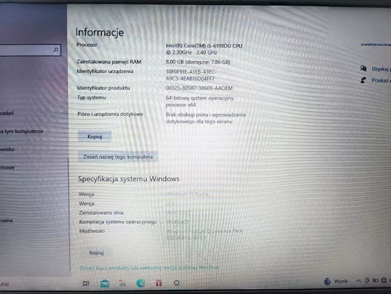 LAPTOP ASUS X541U
